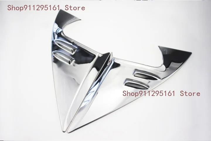 

Треугольная крышка из нержавеющей стали для бокового зеркала заднего вида, крышка окна для Toyota Land Cruiser Prado FJ 150 2010-2018, аксессуары