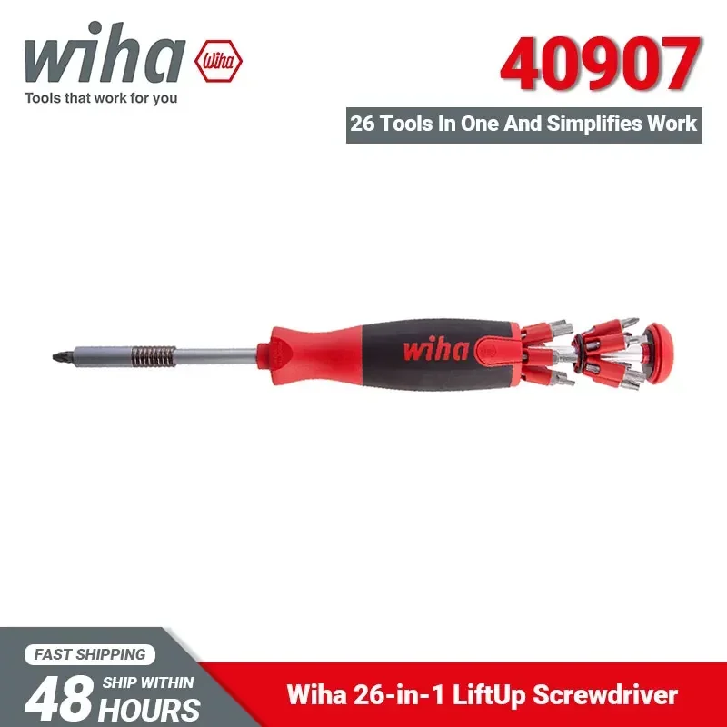 

Wiha 40907 набор подъемных отверток 26 в 1 Mechanic
