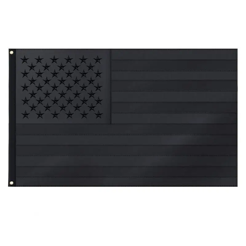 

Garden Decorative Flag Black American Flag Winter Yard Decorations Holiday Banners Indoor Outdoor Decorative Flag 90x150cm