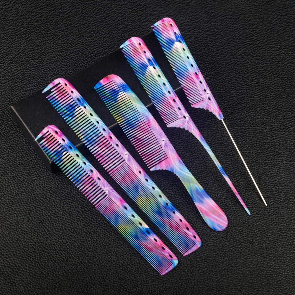 

Water Transfer Professional Hair Combs Barber Hairdressing Hair Cutting Comb Anti-static Tangle Hair Brush Salon Styling Tool