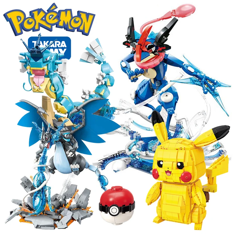 

Конструктор из мультфильма «Покемон Пикачу гренинджа»