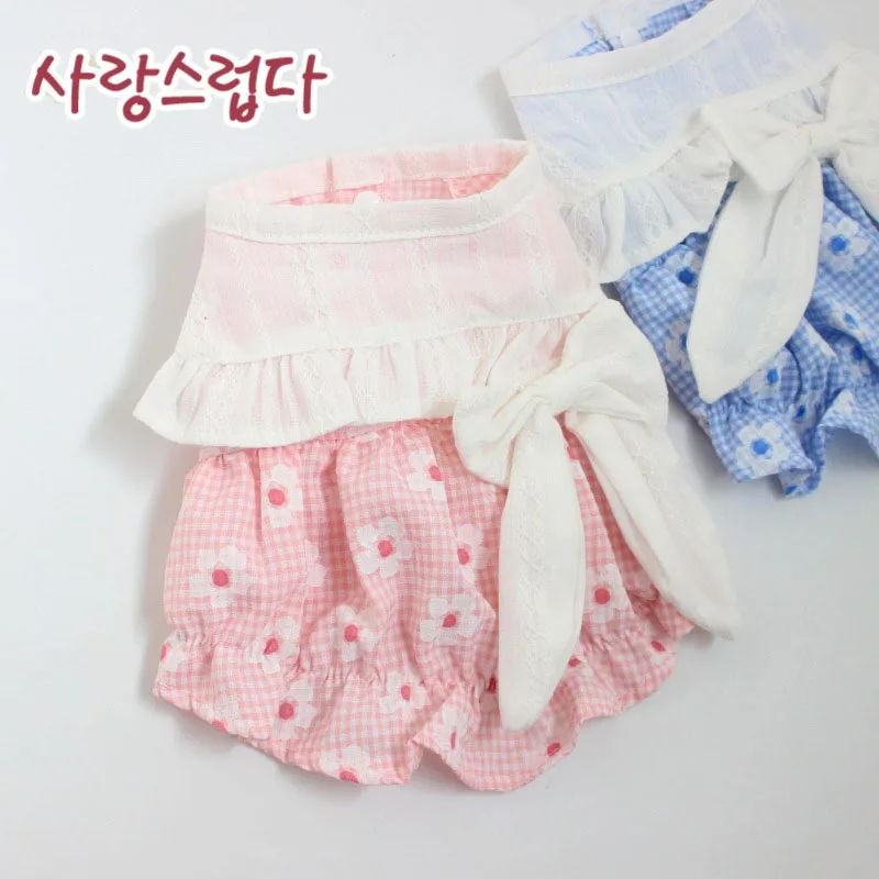 

Платье для домашних животных, одежда для маленьких собак, одежда для собак, весеннее и летнее платье, розовое платье принцессы, тонкая юбка с...