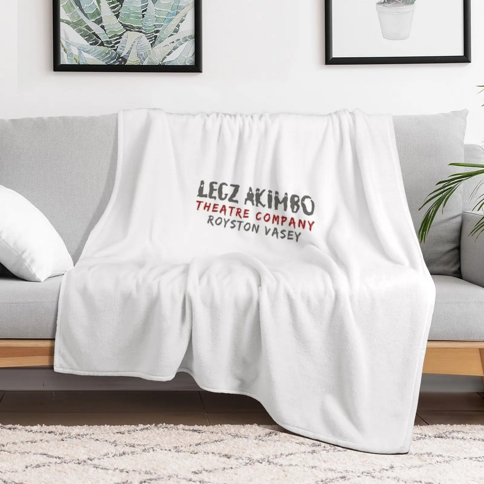 Новая театральная компания Legz Akimbo — одеяло Royston Vasey Retros для младенцев тяжелые