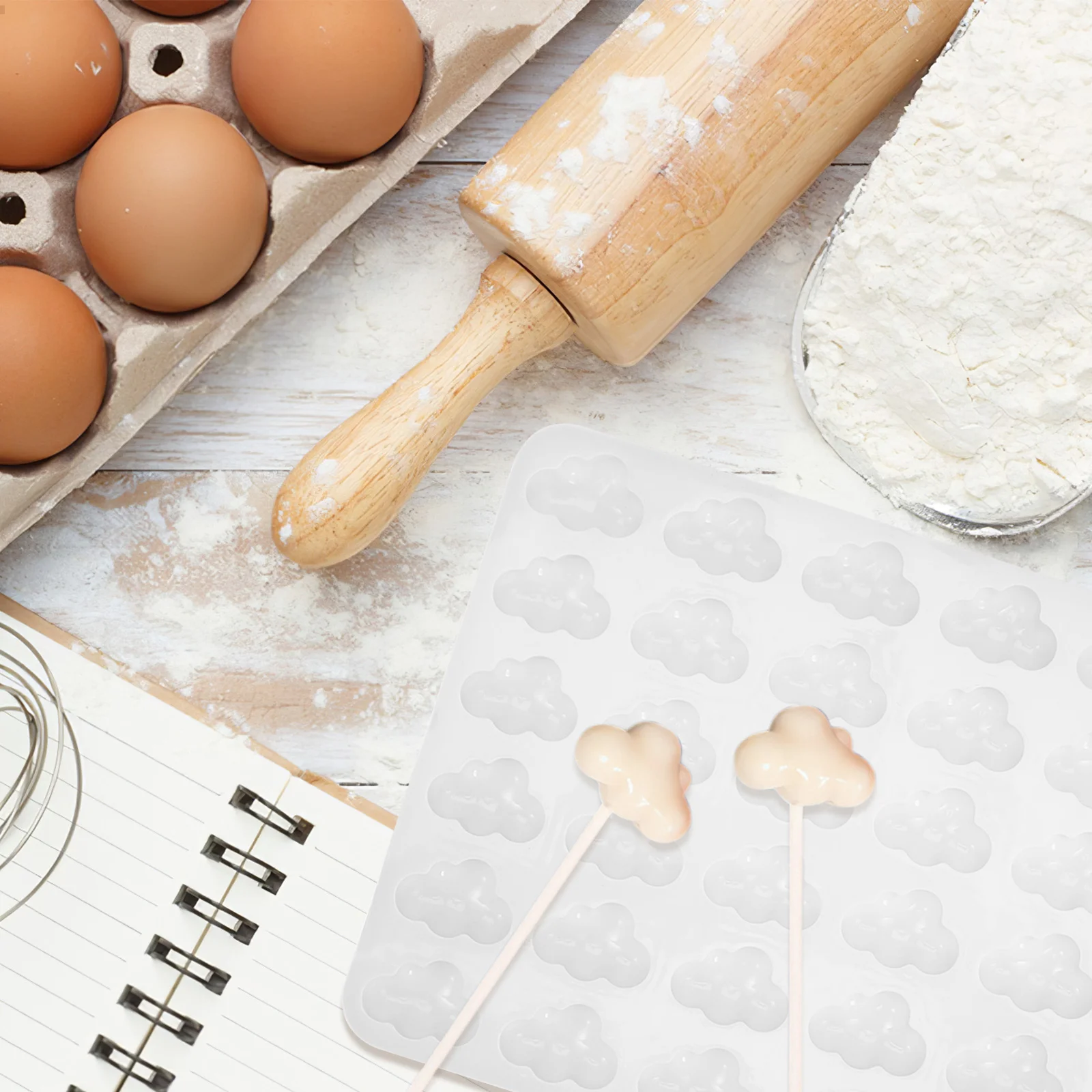 Силиконовая форма Fudge Cloud шоколадные батончики жевательные силикагелевые