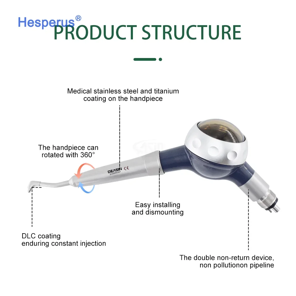 Tandheelkundige Luchtprofie-Eenheid/Polijstzandstraalmachine Voor Profie-Luchtpolijstmachine Tandheelkundig