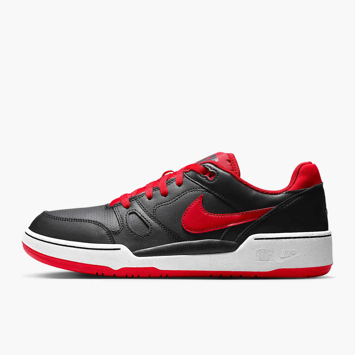 Фото Nike Full Force Low Стильные универсальные простые теплые нескользящие низкие кроссовки мужские черные классические повседневные кроссовки в стиле ретро FB1362-006 №2