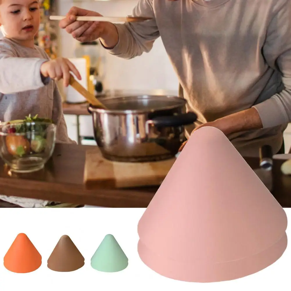 

1 Pair Thick Oven Pinch Mitts Soft Insulated Handle Cover Non-slip Anti-scald Silicone Pot Grip Handle Sleeve Kitchen Supplies