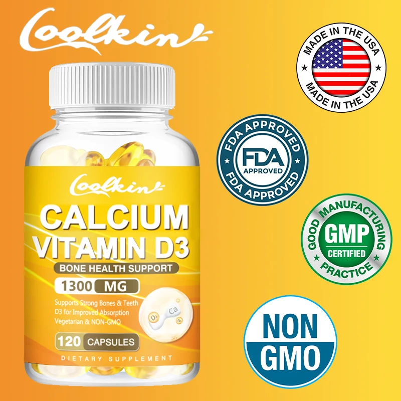 

Calcium + Vitamin D3, promotes bone health and immune support, enhances carbonate absorption, dietary supplement