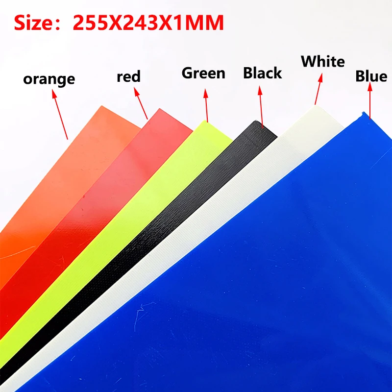 

Пластины G10 6 цветов 255x243 мм для рукояток ножей