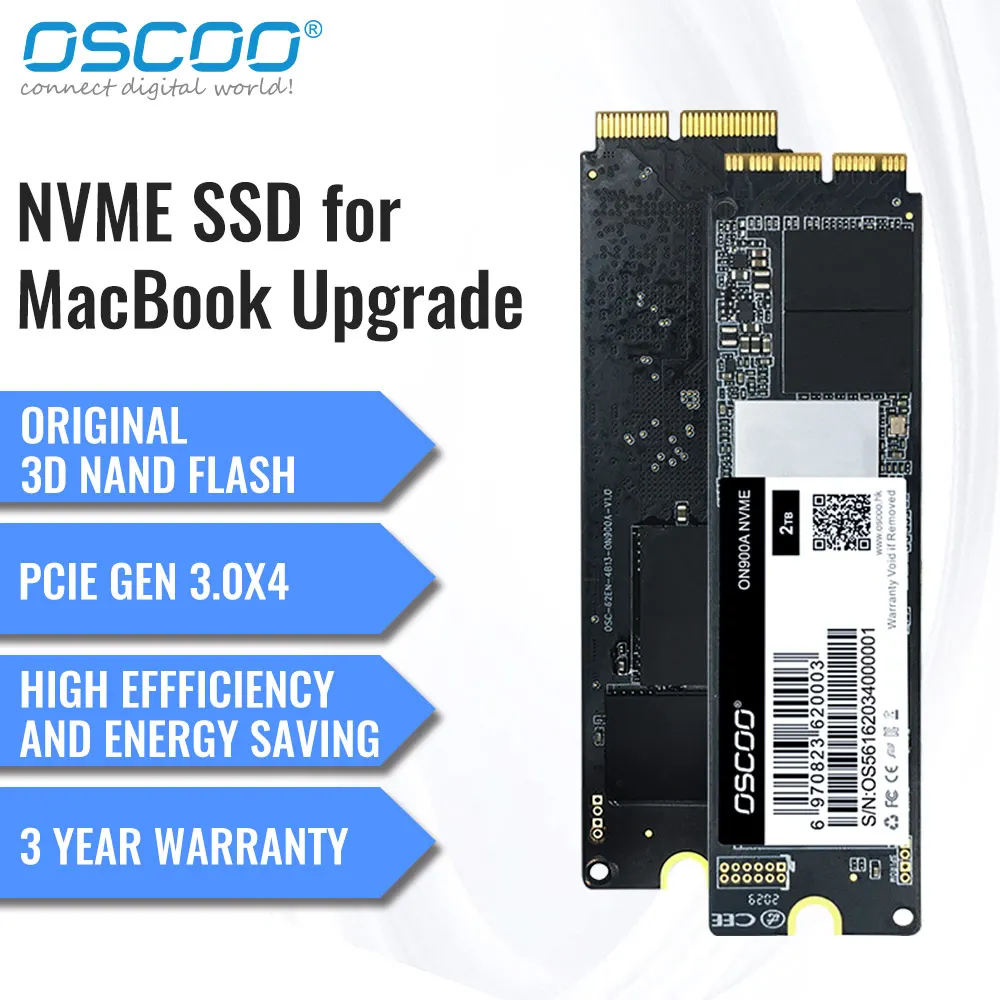 

Твердотельный накопитель OSCOO SSD ON900A 256 ГБ 512 Гб Твердотельный Накопитель SSD ТБ PCIe SSD для Macbook Pro 2015 ноутбуков
