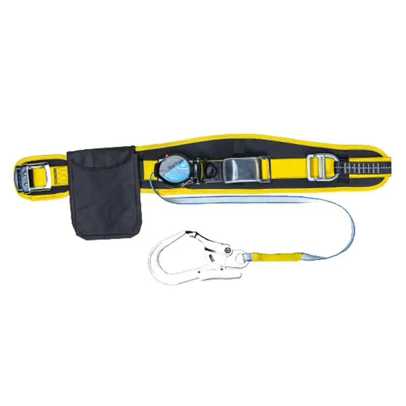 

Mens Harness Climbing Padded Polyester Safety Harness Kit Shock Absorbing Padded Strap Harness Anti-Fall Safety Belt For