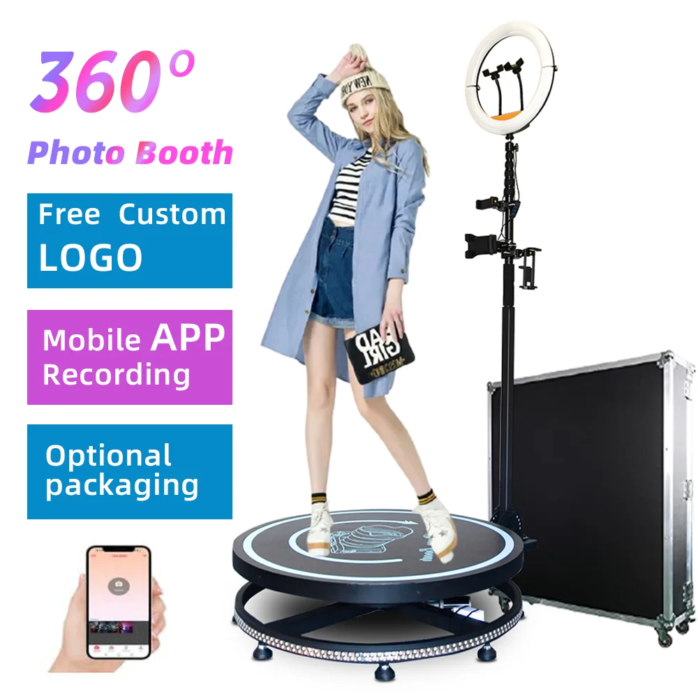 

360, видеокамера для вечеринок, медленное движение, 360 фотобудка, автоматическая машина для мероприятий/фотосессия/свадьба, вращающаяся фотобудка
