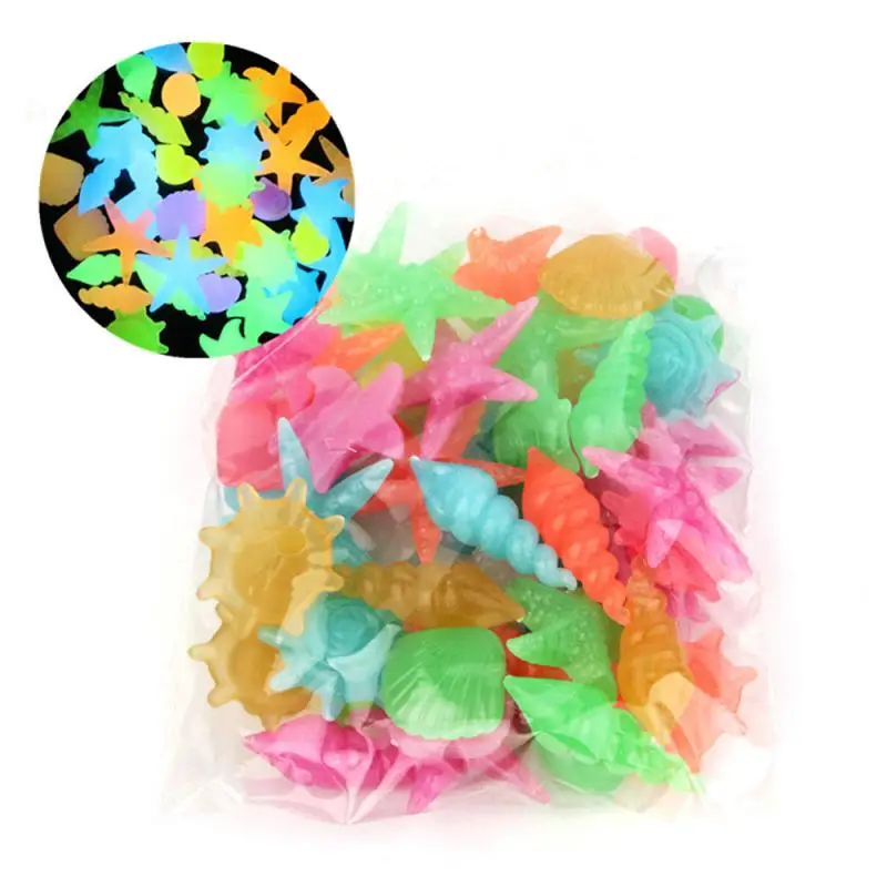 

100 шт., декоративная галька для аквариума