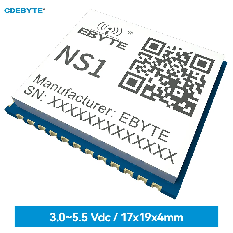Шлюз CDEBYTE NS1 ModBus, внешний шлюз, последовательный модуль Ethernet SMD, Прозрачная передача UART, тестовая плата DNS MQTT IoT NS1-TB