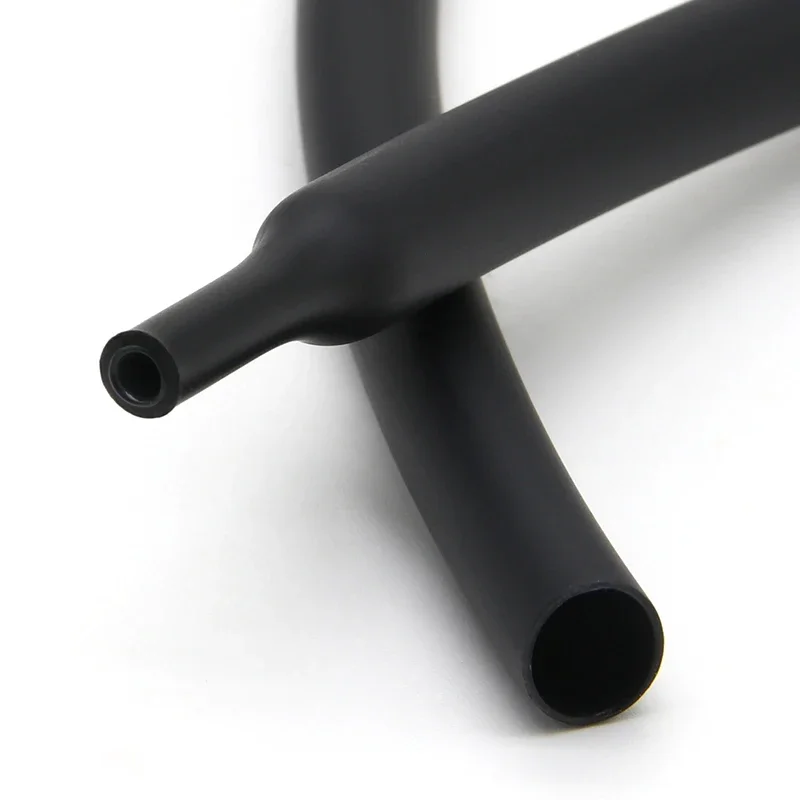 

1/5/10/25/50M 4:1 термоусадочная трубка с клеем, двойная стенка, диаметр трубки 4, 6, 8, 12, 16, 20, 24, 40, 52 72 мм, обертка с рукавом с клейкой подкладкой