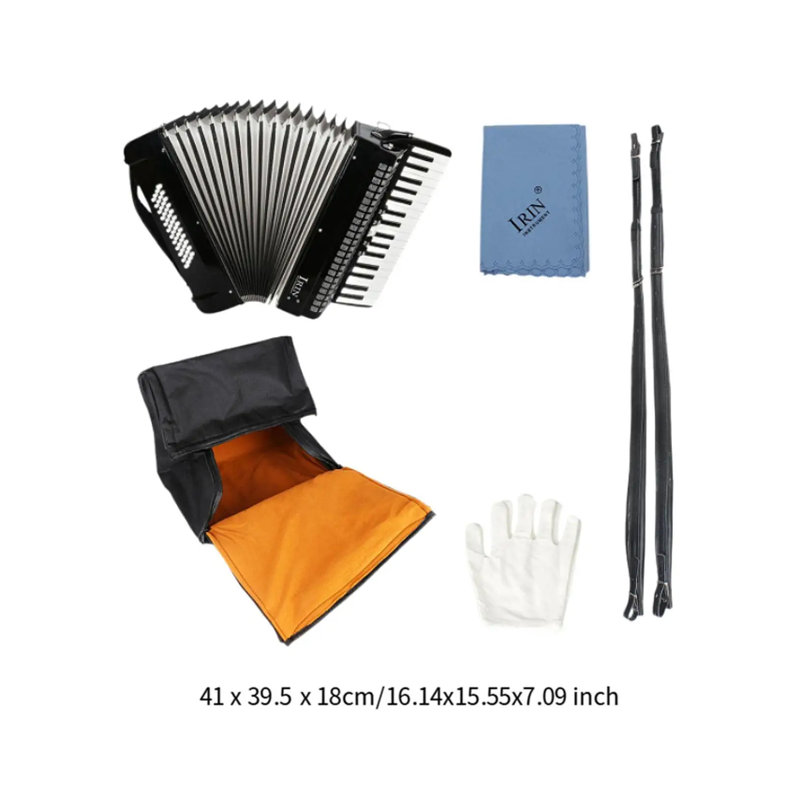 Kids Accordion Toy 34 Keys 48 Bass Piano Educational Music for Party Instrument Lover Children