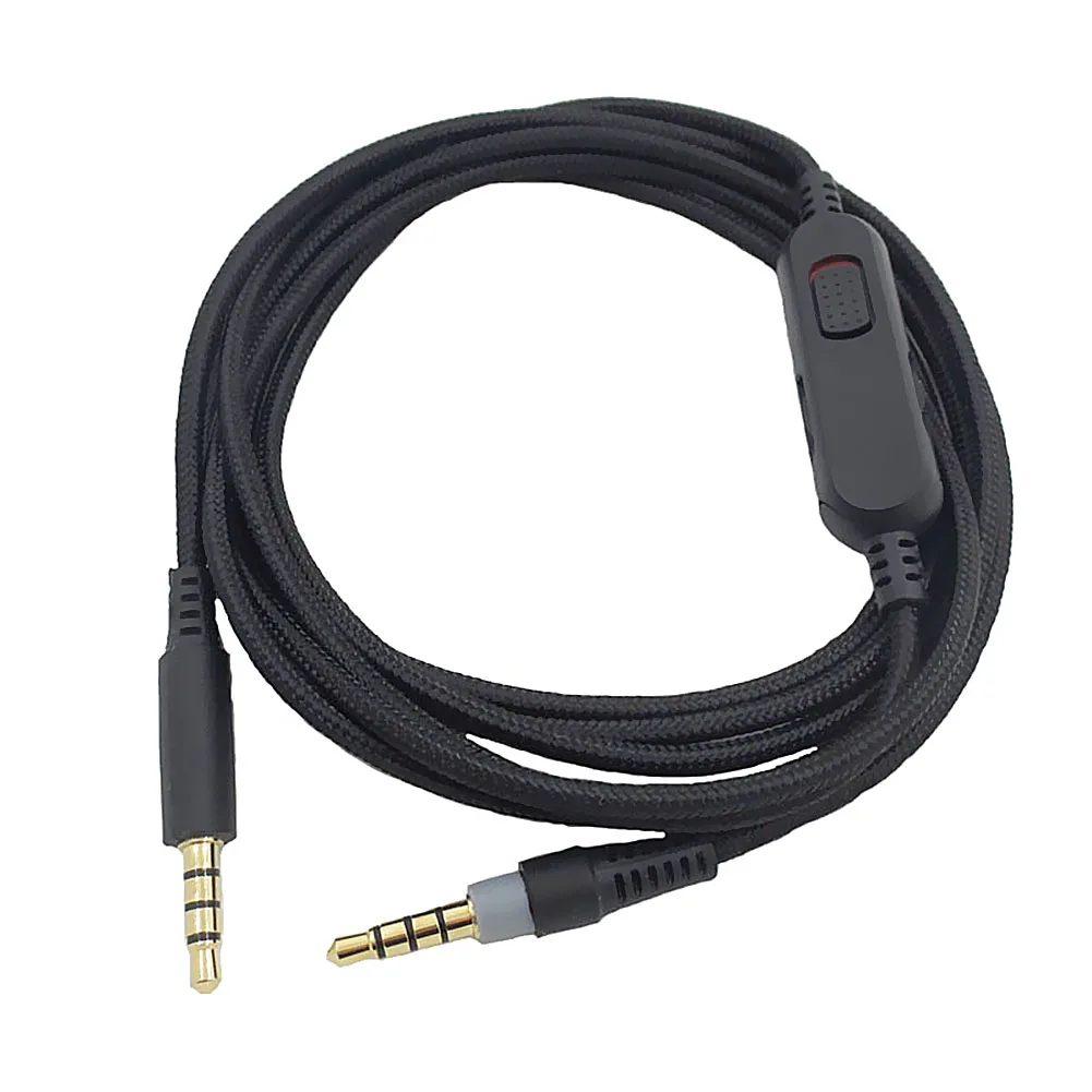 

2m Portable Audio Cable Headphone Cable Audio Cord Line for HyperX Cloud Mix Cloud Alpha Gaming Headsets Accessories