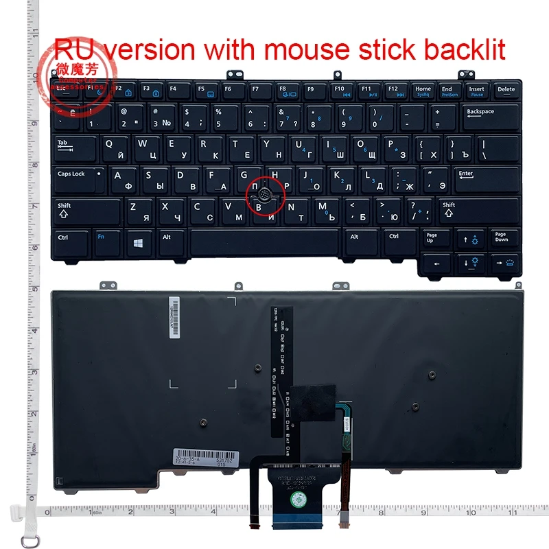 US/LA/RU/UK Backlight NEW for DELL Latitude E7440 E7420 E724