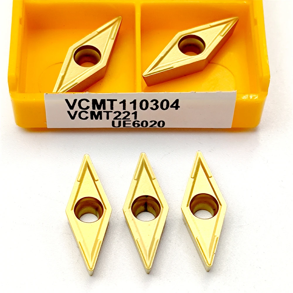 

VCMT110304 VP15TF UE6020 US735 универсальная пластина из нержавеющей стали с карбидом VCMT 110304 VP15 токарный инструмент токарный станок с ЧПУ вольфрамовый