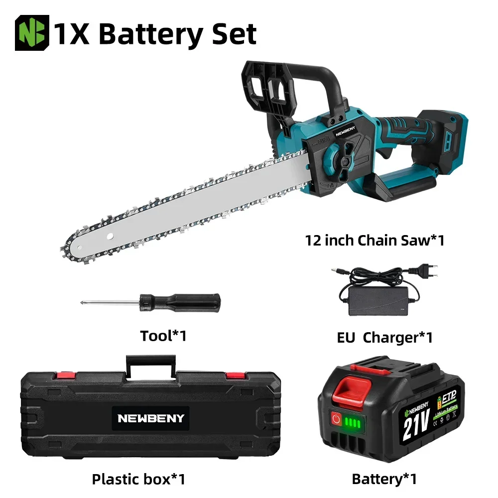 

NEWBENY Бесщеточная электрическая пила 12 дюймов для Makita 18В