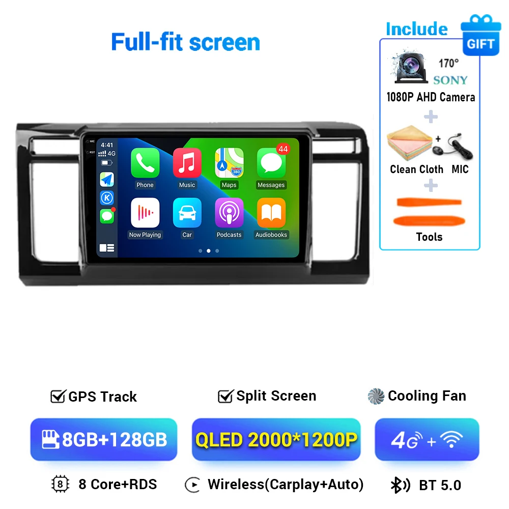 

Android 14 Автомобильный радиоприемник GPS для Honda N - WGN RHD 2013-2019 Carplay Авто DSP-плеер Мультимедиа WIFI + 4G Видео Стерео 360 Камера