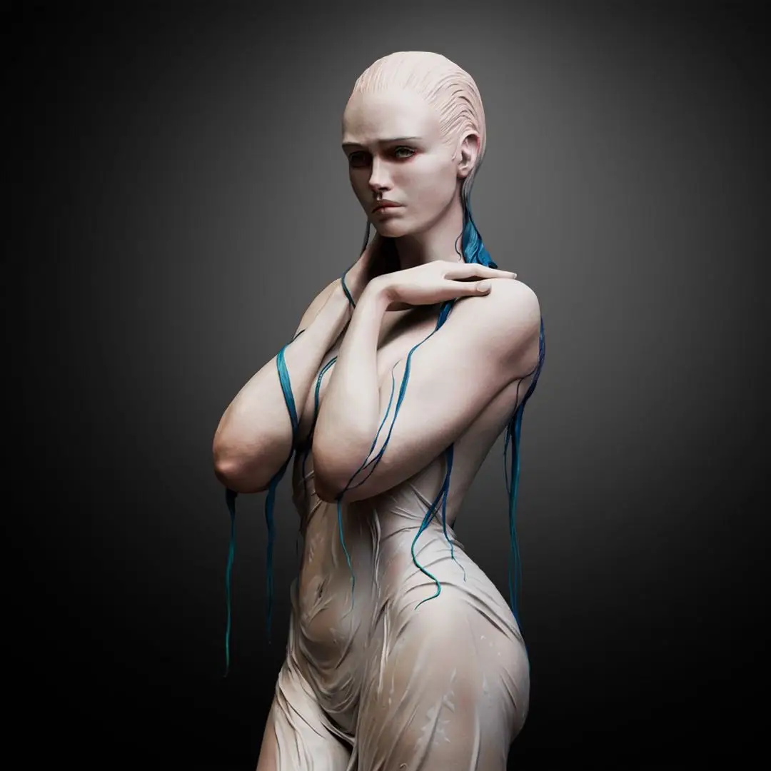 

1/9 Resin Model Bust GK , Unassembled and unpainted kit