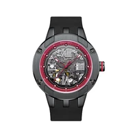 popular german brand watch transparent large dial night waterproof business mens luxury watch
