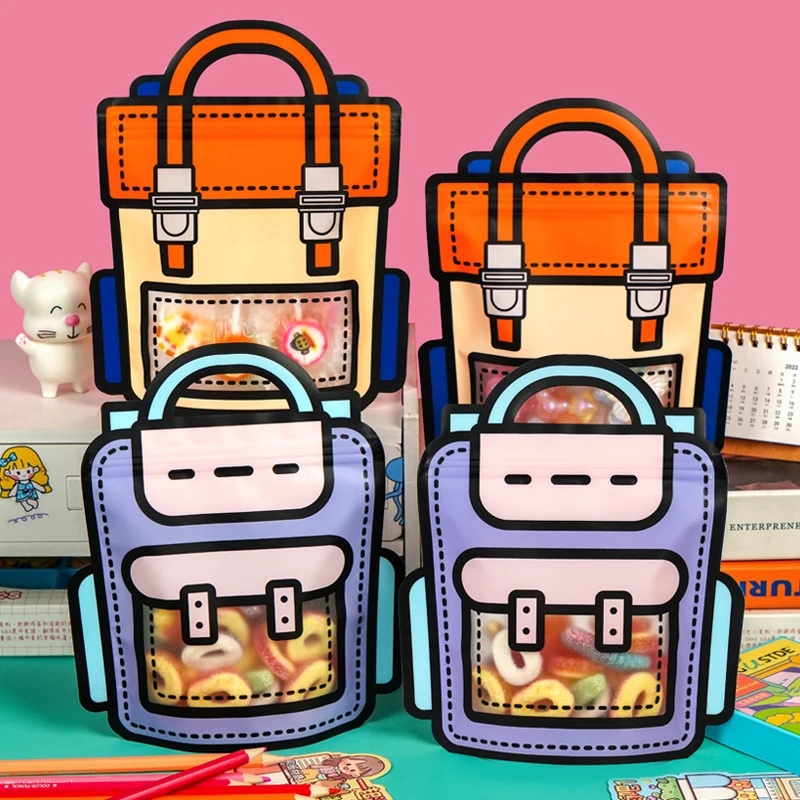 

Школьный портфель конфеты подарочные сумки с прозрачным окошком для детей на день рождения назад в школу