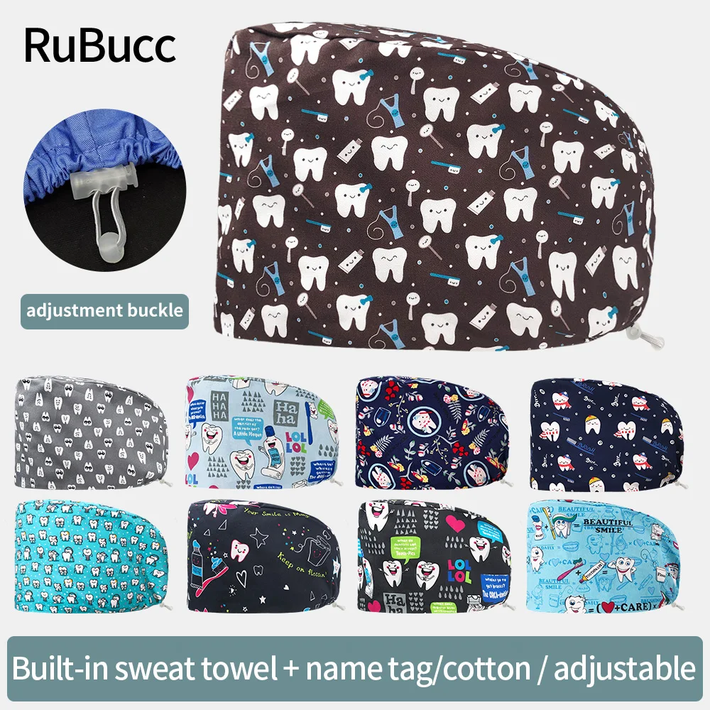 

Pet Grooming Veterinary Caps Breathable Elastic Medical Surgical Hat Anesthetist Nursing Caps Nurse Pharmacy Dental Clinic Hats