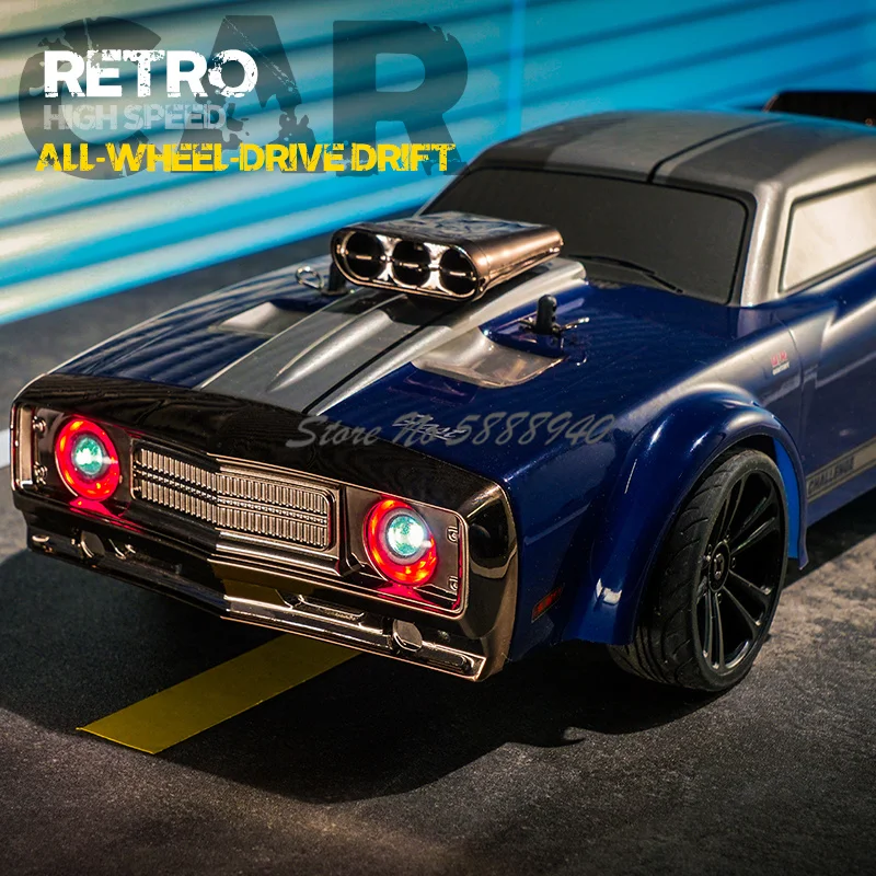 55 км/ч Высокоскоростной 1:16 Автомобиль с дистанционным управлением в стиле ретро 2