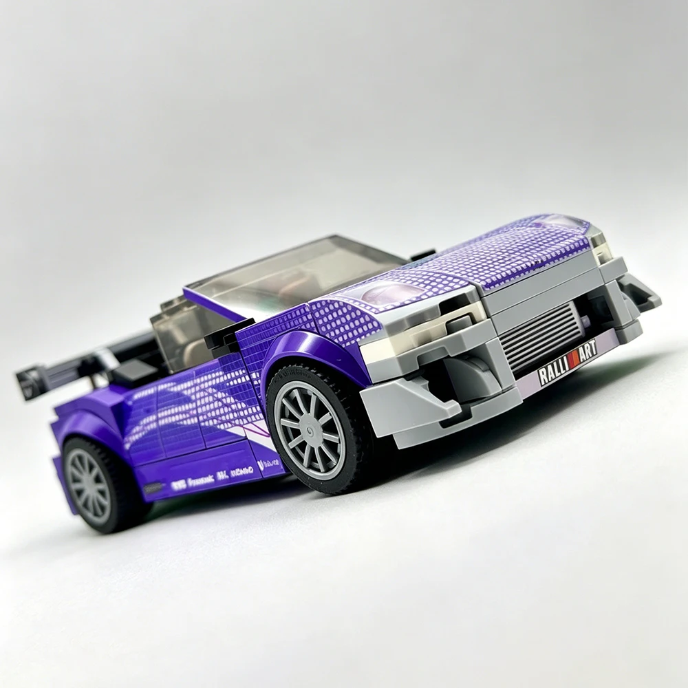 Фото Новая модель MOC Speed ​ ​ Конструктор «Классический гоночный автомобиль»: Модульная сборная модель для детей, подарочный набор для мальчиков №2