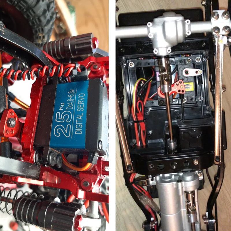 25T Зубы Половина сервопривода Рог для 1/8 1/10 RC автомобиля Лодка