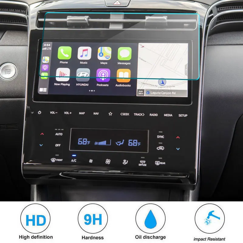 

PET Screen Protective Film Screen Protector for Hyundai Tucson NX4 2021 Car radio Navigation Interior Auto Car GPS Navigation