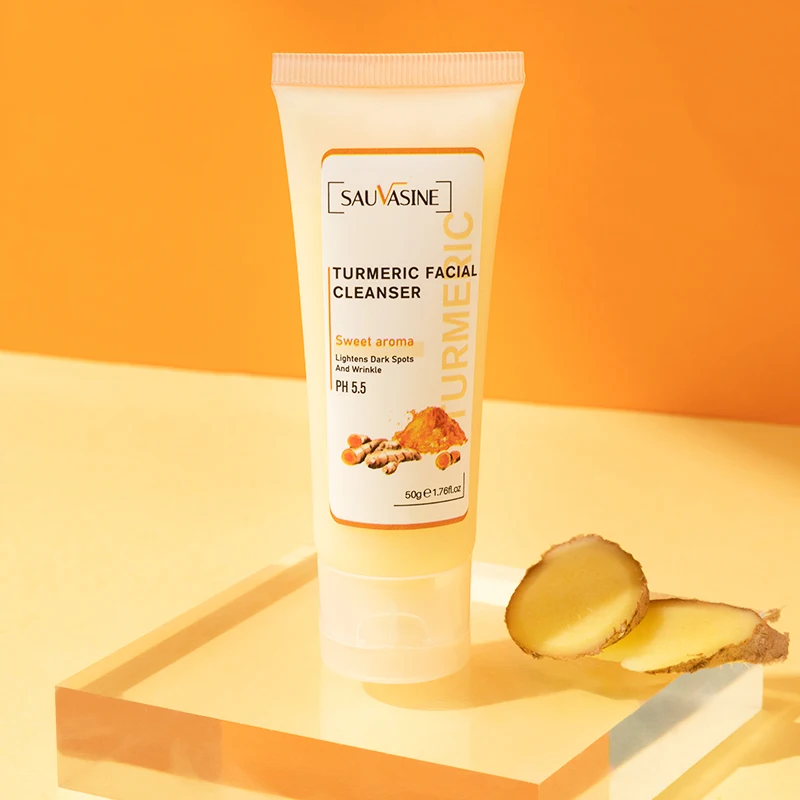 Увлажняющее средство для лица с куркумой контроль жирности Глубокая очистка