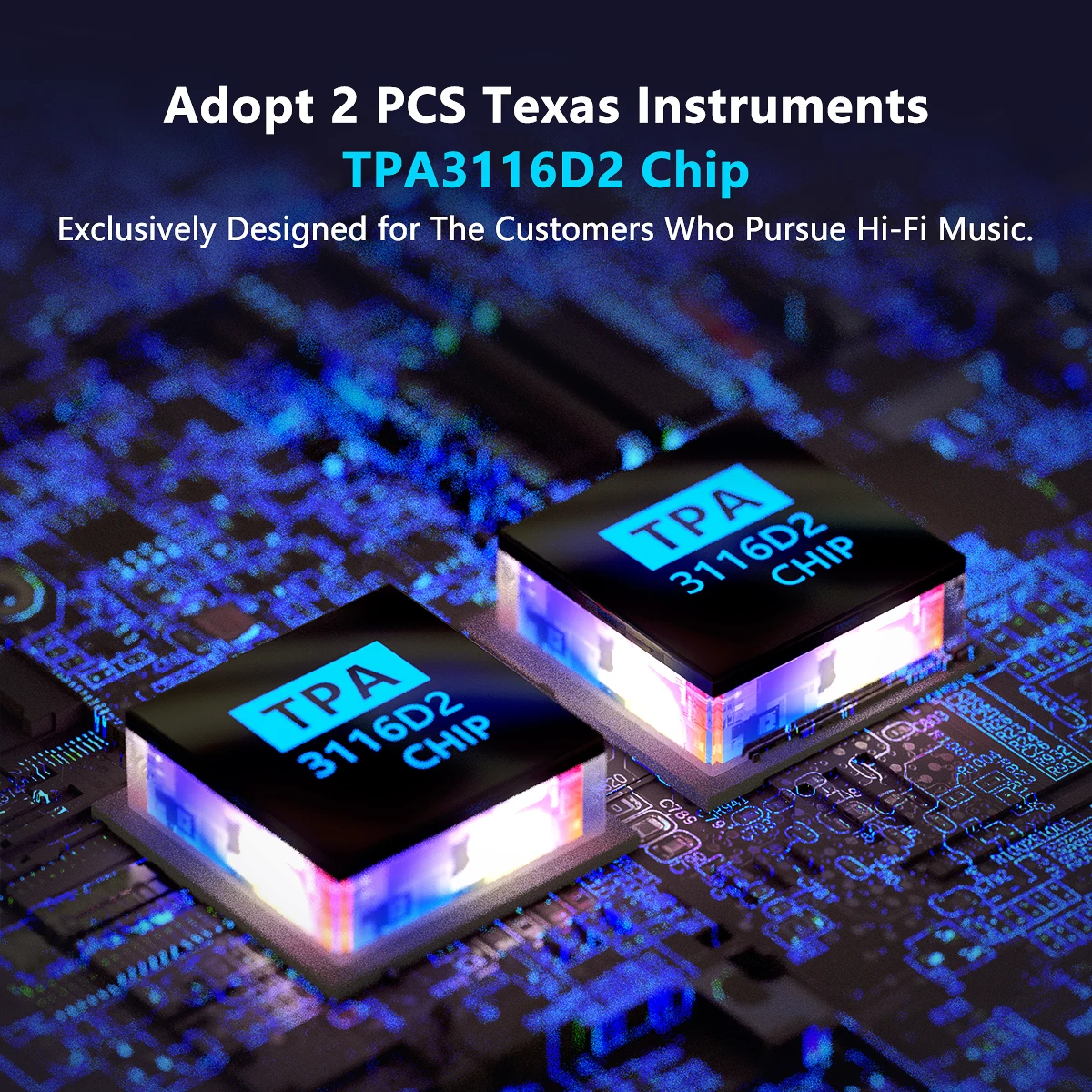 NEOHIPO Bluetooth стерео аудио приемник усилитель TPA3116D2 100 Вт x2Class D мини Hi-Fi Встроенный для