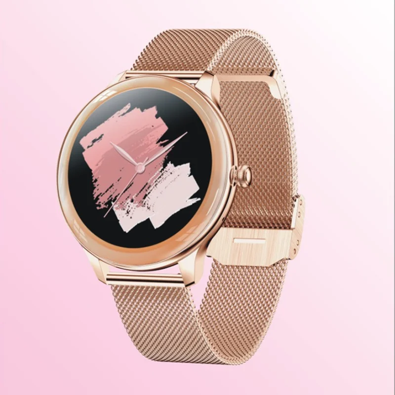 

Women Smartwatch Bluetooth Answer Call Body Temperature Heart Rate Monitor Blood Pressure Weather Forecast Watch for Girls
