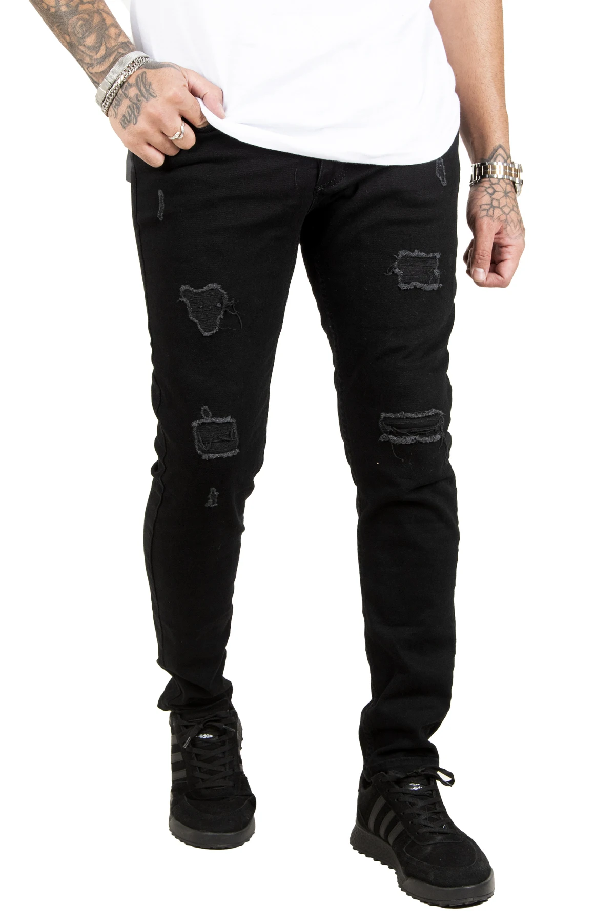 DeepSEA snake slit slit jeans 2205125