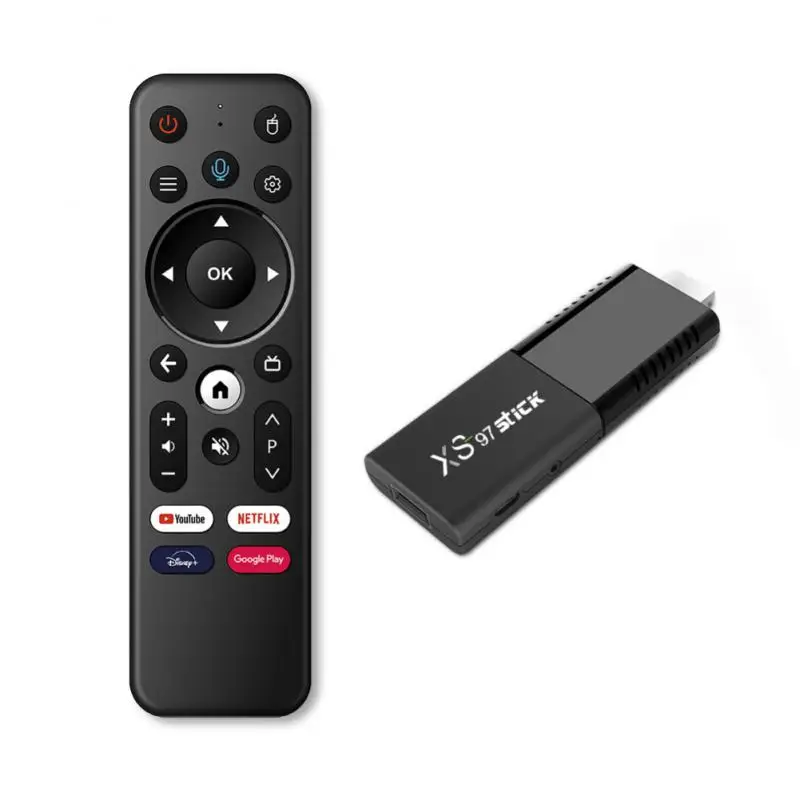 

Bluetooth 5.0 Remote Control Mini 4k Atv Hdr 2.4g/5g Wifi 2gb/8gb Portable Tv Prefix New Android 10.0 Tv Stick H313 Quad-core