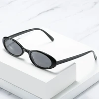 2022 new fashion small frame sunglasses female oval frame fashion hip hop sunglasses luxury sunglasses sun glasses