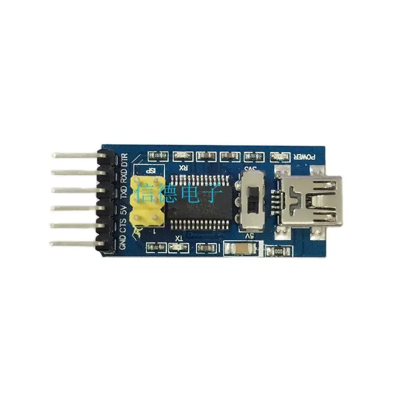 Фото FTDI Basic USB to TTL Program Downloader FT232 для электронных компонентов №1