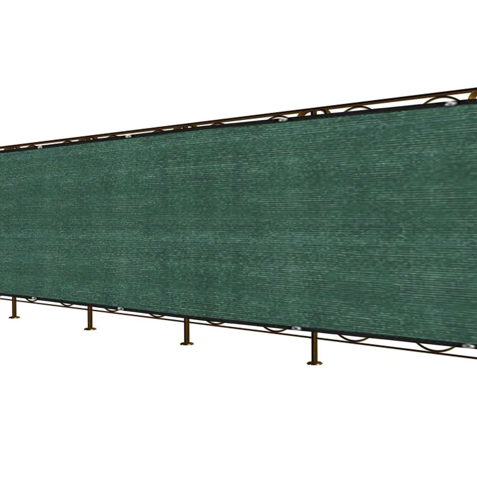 

8ftx50ft UV Green Feet Privacy Screen Fence Heavy Duty Fencing Mesh Shade Net Cover Fence Net For Greenhouse Garden Plants