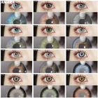 2 шт.пара, цветные контактные линзы для глаз