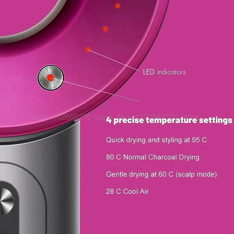 Профессиональный фен для волос без листьев 220 В с отрицательными ионами