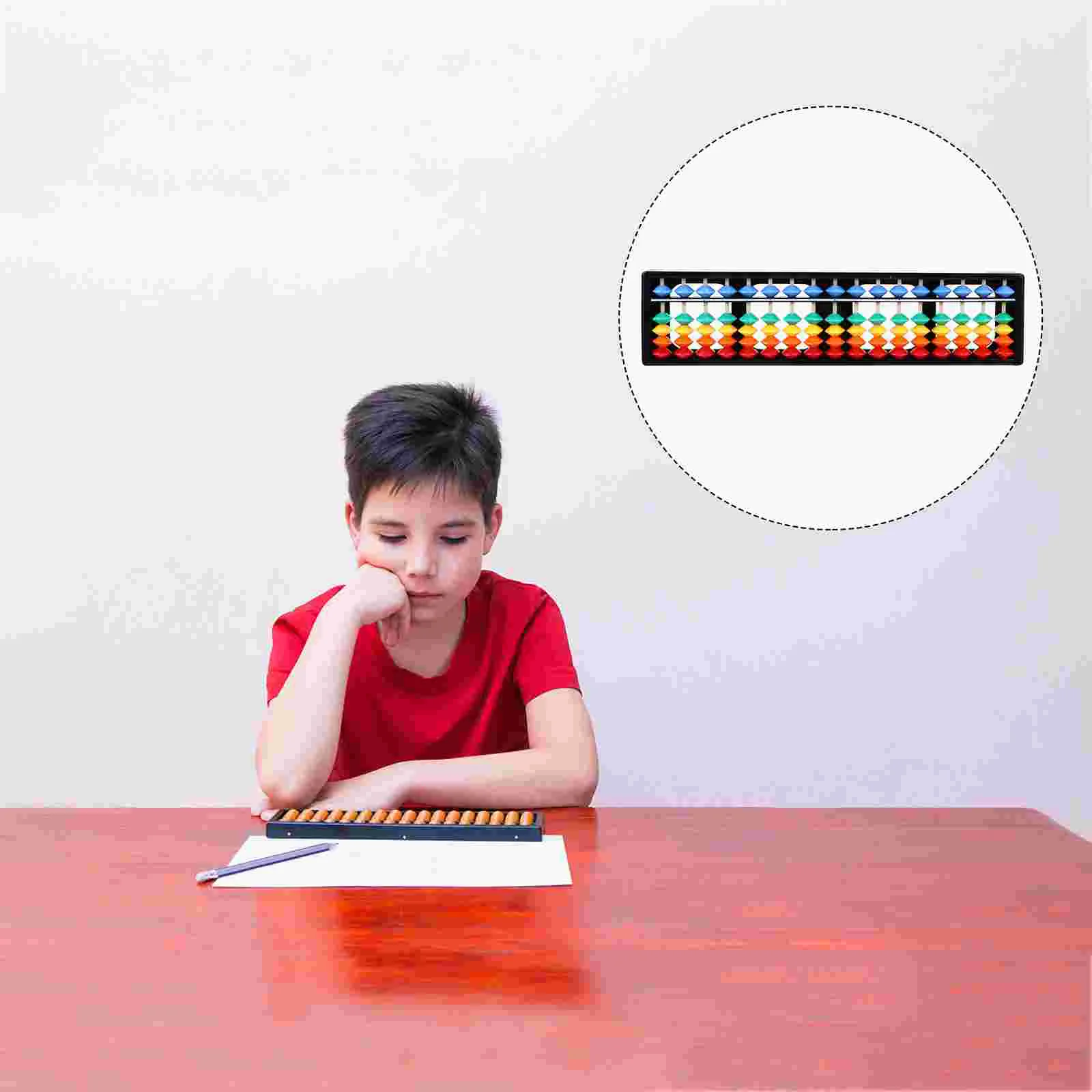 Abacus обучение удобные в использовании 17-цифровые стержни бусины арифметические