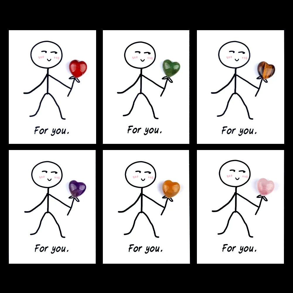 15 мм любовь сердце для вас лечебный камень натуральный кристалл исповедь жест