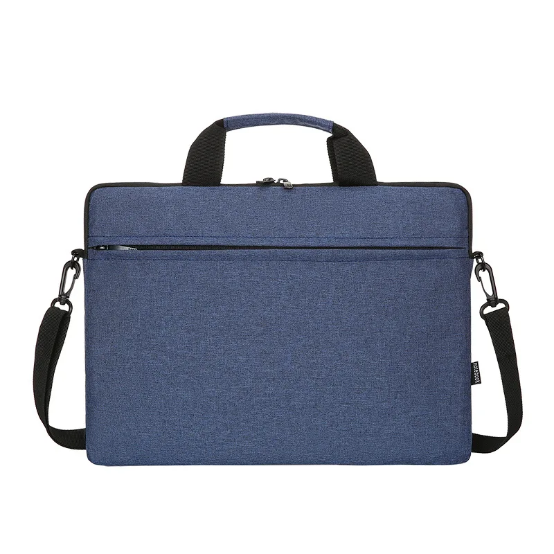 

New Computer Bag Fashion Trend Simple Outdoor File Handbag Briefcase Solid Color Single Shoulder Messenger Bag