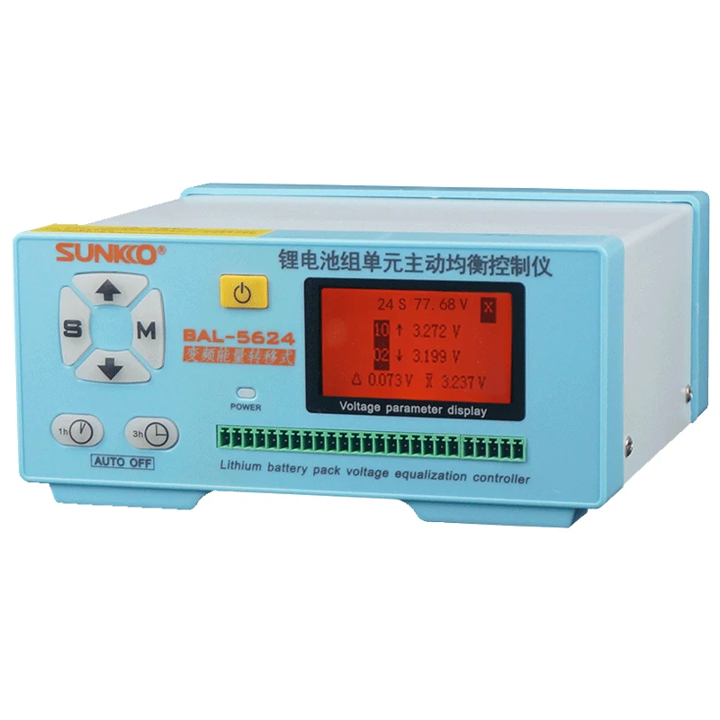 

Тестер заряда батареи Sunkko BAL-5624 5A 2-24S