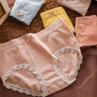 sexy seamless cotton panties shorts lace briefs lingerie underwear women panties