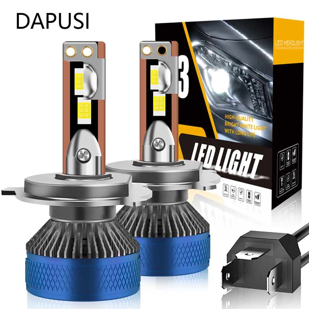 

9004/HB1 LED Headlight Bulbs 9008/H13 H4/9003/HB2 9007 H1 H3 H7 H11 9005 HB3 9004 HB4 9012 Headlamps Car Lights 6000K 35W 12V