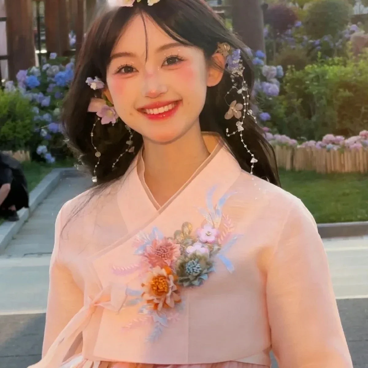 Корейское традиционное платье Hanbok старинный костюм для женщин